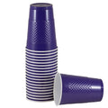 JAM Plastic Party Cups 16oz Violet Dark Purple 20 Pack, Event Essentials, Disposable Drinkware, Vibrant Design, Festive Tableware, Durable Plastic, Reusable Alternative, Bulk Drinkware, Plastic Tumblers