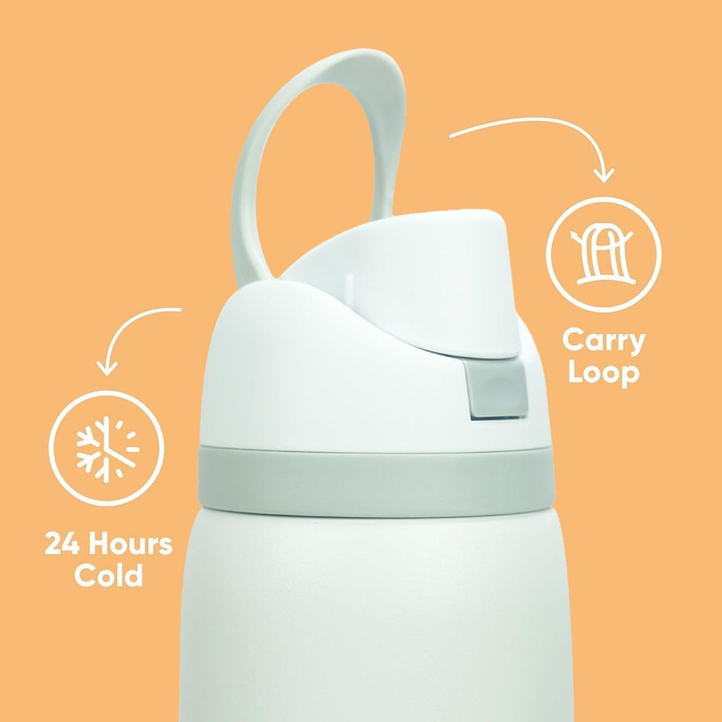 24oz Insulated Stainless Steel Water Bottle with Straw for Sports and Travel, BPA-Free Sports Water Bottle (dark black), Gym Essentials, Daily Hydration, Modern Water Bottle, Stylish Hydration, Highquality Steel, Leakproof Bottle, Reusable Bottle