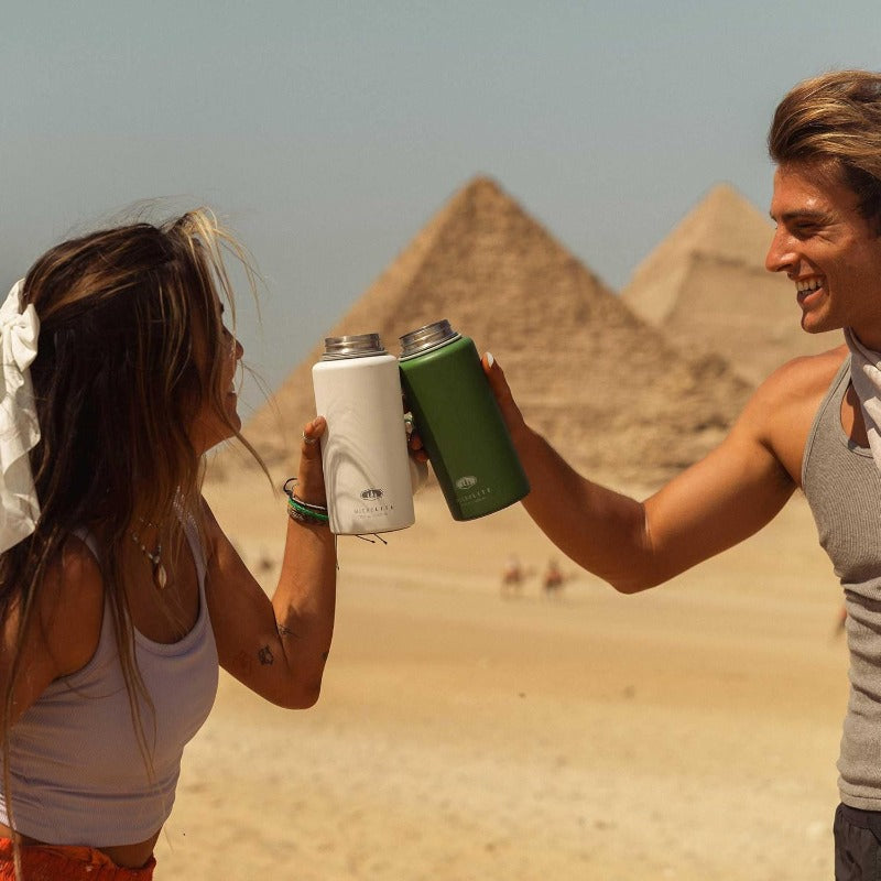 Microlite 1000 Twist Vacuum Insulated Stainl Steel Water Bottle Double Wall Thermal Flask Jade 32 Ounces