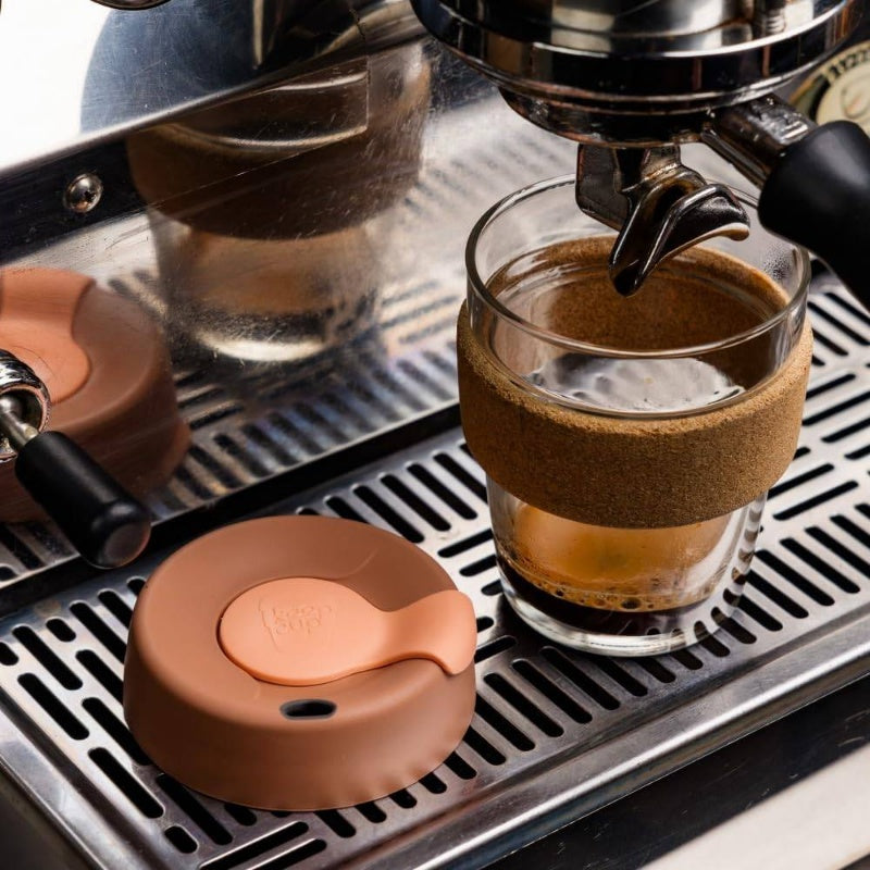 12oz Reusable Coffee Cup. Toughened Glass Cup Natural Cork Band. 12 - OunceMedium, - BFIL12, Home Beverage Container, Travel Mug, Modern Drinkware, Stylish Tumbler, Durable Glassware, Highquality Tumbler, Insulated Mug, Glass Tumbler