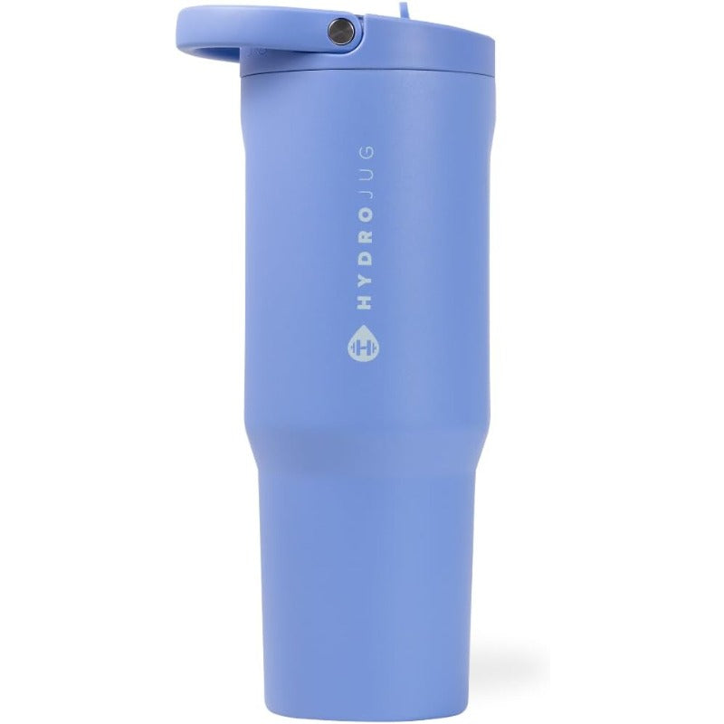 40oz Stainless Steel Vacuum Insulated Tumbler with Straw - Leakproof Vacuum Cup Water Bottle, Ergonomic Grip & Non-Slip Base, Dishwasher Safe, Light Blue for Gym, Travel, Outdoor Activities - Reusable Insulated Bottle for Hot\u002FCold Drinks