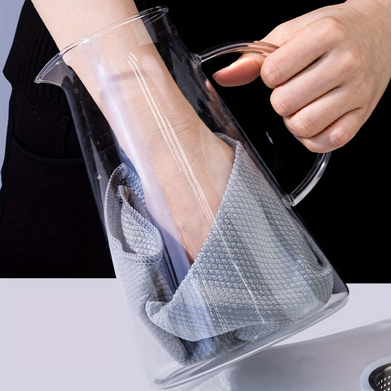 Glass Pitcher Set 7pcs Glass Pitcher Set - Jug with 6 Water Glasses Tumbler Cups - Heat Directly Lid Carafe Jug with Spout Handle for Hot\u002FCold Tea Beverage