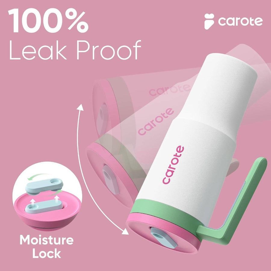 3 - Pack Insulated Stainless Steel Bottles with Upgraded Leakproof Tech, Car Holder Fit Scratch - Resistant, 323240 oz Travel Straw Tumblers Set HomeCarOutdoor Macaron