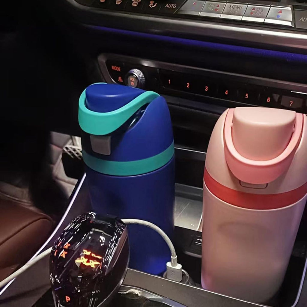 24oz Insulated Stainless Steel Water Bottle with Straw for Sports and Travel, BPA-Free Sports Water Bottle (dark black), Gym Essentials, Daily Hydration, Modern Water Bottle, Stylish Hydration, Highquality Steel, Leakproof Bottle, Reusable Bottle