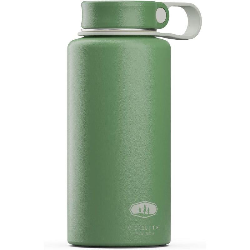 Microlite 1000 Twist Vacuum Insulated Stainl Steel Water Bottle Double Wall Thermal Flask Jade 32 Ounces